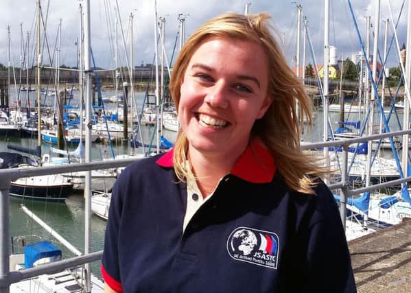Officer cadet Rachael Brook is part of the Exercise Transglobe challenge.